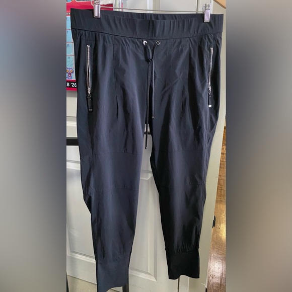 RAFFAELLO ROSSI Black Track Pants - Picture 5 of 10